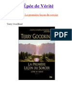 L'épée de Vérité-1-La Première Leçon Du Sorcier-Terry Goodkind-Français