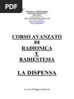 Corso avanzato di radionica e radioestesia
