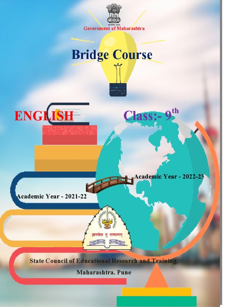 STD 9 TH English Bridge Course PDF Teachers Ellipsis
