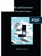 Truth and Existence A Philosophical Inquiry