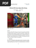 Efficient GPU Screen-Space Ray Tracing