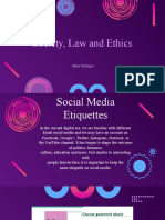 Social Laws and Ethics