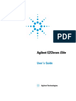 AGILENT EZchrom manual