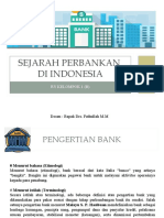Sejarah Perbankan Di Indonesia (Kelompok 1 B)