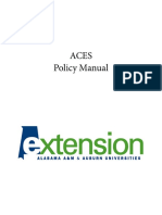 Aces Policy Manual