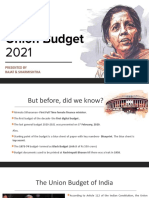 The Union Budget 2021-22