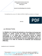 rédaction et citations-Présentation complément du cours