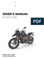 Rider'S Manual: BMW Motorrad