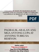 Paggawa NG Mapa NG Mahahalagang