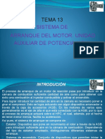 Tema 13 - Sistema de Arranque Del Motor. Unidad Auxiliar de Potencia (Apu)