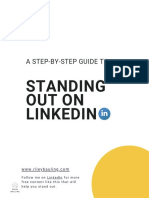 Standing Out On Linkedin: A Step-By-Step Guide To ..
