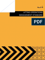 Lifting Operations Management Standard