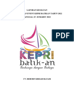 LAPORAN KEGIATAN