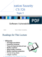 Information Security CS 526: Topic 9