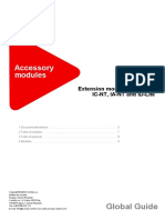 Accessory Modules For IL NT, IC NT, IA NT and ID Lite Global Guide