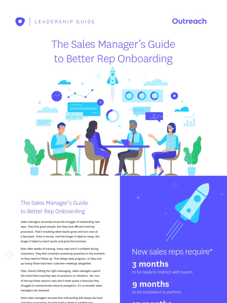 Sales Manager Onboarding Strategies | PDF | Sales | Information