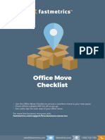 Office Move Checklist Templates