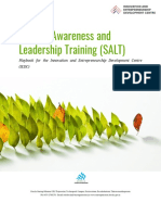 Startup Awareness and Leadership Training (SALT)