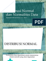 Distribusi Normal Dan Uji Normalitas