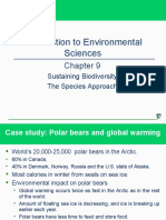 Introduction To Environmental Sciences: Sustaining Biodiversity The Species Approach