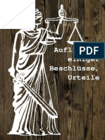 Auflistung Einiger Beschlüsse, Urteile - V1.2 2020 07