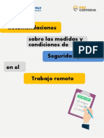 Recomendaciones Trabajo Remoto SST ILC PROCUSTODIA