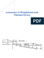 4 Evaluation of Straightness and Flatness