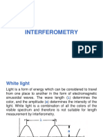 1 Interferometry 1