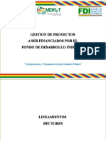 Sostenibilidad Proyectos Productivos FDI