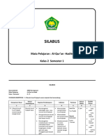 Silabus Quran Hadits Kelas 2 Semester 1 Mim Karanganyar 2013 2014