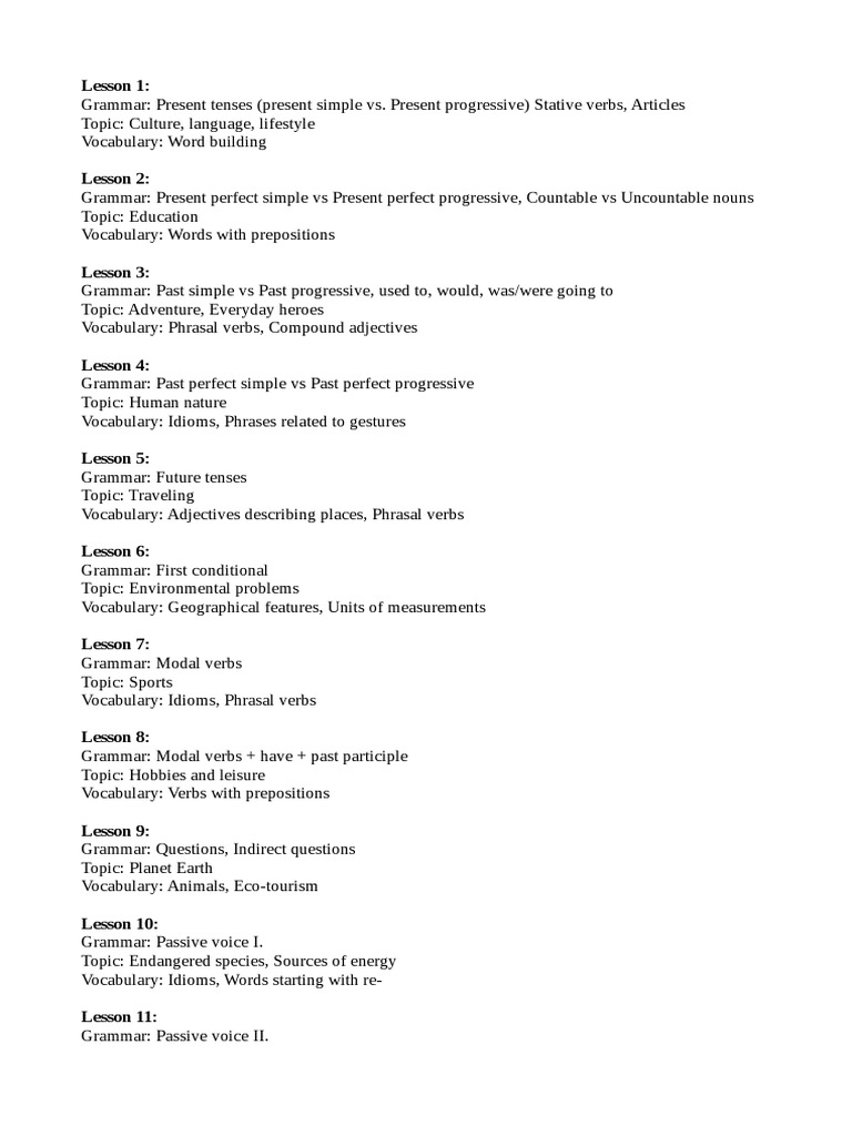 Exam preparation plan PDF