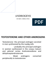 Androgens: Dr. Ruby E. Robiso, Fpogs