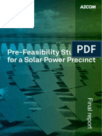 Pre Feasibility Study Solar