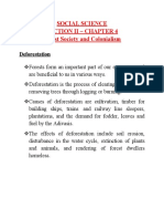 Social Science Section Ii - Chapter 4 Forest Society and Colonialism