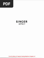 Singer: From The Library Of: Superior Sewing Machine & Supply LLC