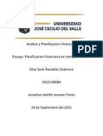 Análisis y Planificacion Financiera Tarea 1 