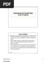 4 - Cost of Capital