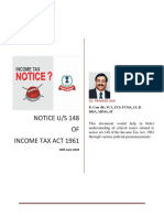 Notice U/S 148 OF Income Tax Act 1961