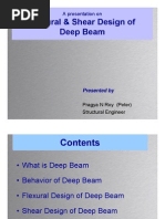 Download Deep Beam Flexure and Shear Design by Pragya Roy SN58225113 doc pdf