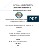 1 Nacional. Factores Asociados A La Depresion Postparto. Tesis Esta Es