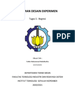 Laporan Desain Ekperimen - Fathin Muhammad