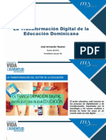 Transformacion Digital de La Educacion Dominicana
