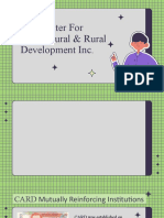 The Center For Agricultural & Rural Development Inc