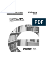 3.1 ISCTE - Norma APA, 7. Edição