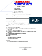 Modelo de Informe para Talleres