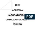Apostila Laboratório de Química Orgânica VI - 2021