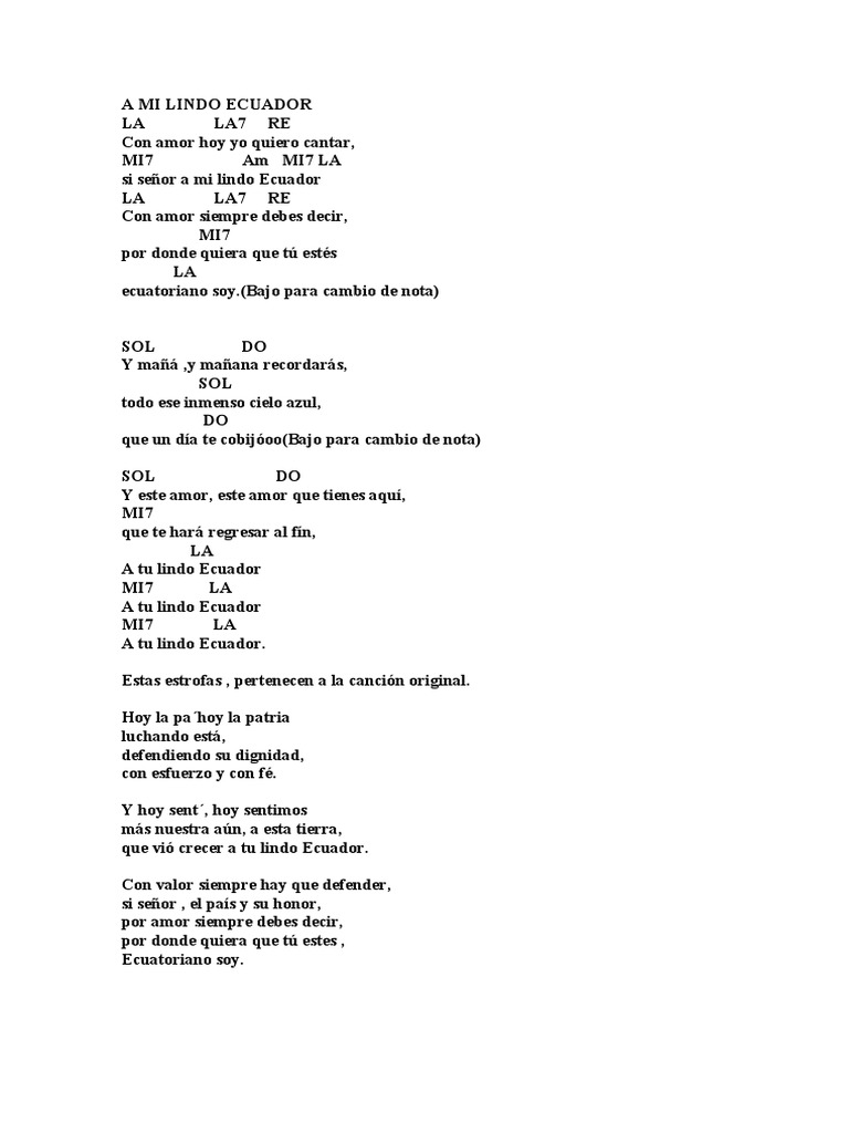 A MI LINDO ECUADOR PDF