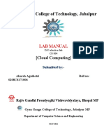 Cloud Computing Lab Manual