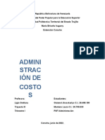 Administracion de Costos