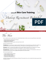 Basic Skin Care Training: Making Recruitment Beautiful